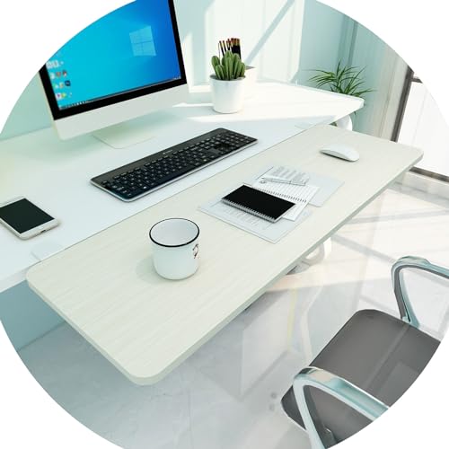 Ergonomische Schreibtischverlängerung – Verstellbare Tastaturablage mit Klemme und Armlehne – Holz-Ellenbogen-Plattform für Zuhause/Büro, faltbar und platzsparend von Generisch