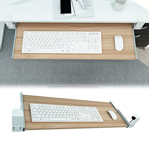 Ergonomische Schreibtischverlängerung für Tastatur und Maus, Untertischablage aus Holz, ohne Stanzen, Rotbraun, 75 x 30 cm, verbessert Komfort und Arbeitsplatzeffizienz Ergonomische Schreibtischverlängerung für Tastatur und Maus, Untertischablage aus Holz, ohne Stanzen, Rotbraun, 75 x 30 cm, verbessert Komfort und Arbeitsplatzeffizienz von Generisch