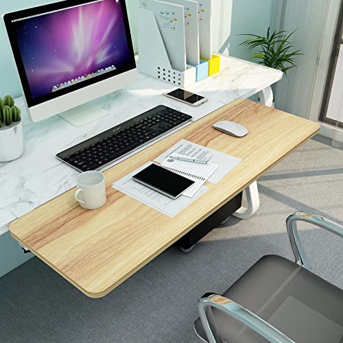 Ergonomische Tastaturablage aus Holz mit klappbarem K-Bügel aus Metall – Walnuss-Schreibtischverlängerung mit Armlehne 55 x 25 cm für verbesserten Arbeitsplatzkomfort Ergonomische Tastaturablage aus Holz mit klappbarem K-Bügel aus Metall – Walnuss-Schreibtischverlängerung mit Armlehne 55 x 25 cm für verbesserten Arbeitsplatzkomfort von Generisch