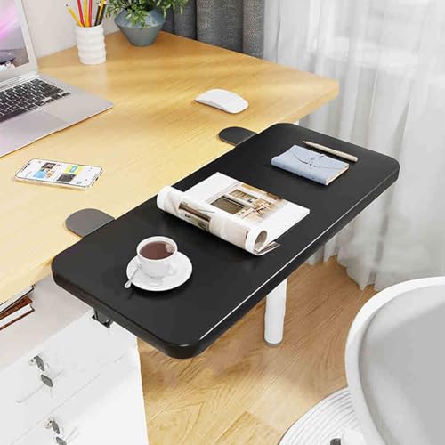 Ergonomische faltbare Tastaturablage – verstellbare Schreibtisch-Armlehnenablage, stanzfreie Klemme, Augenschutz und Ellenbogenstütze für Bürotische – erhöht Komfort und Produktivität von Generisch