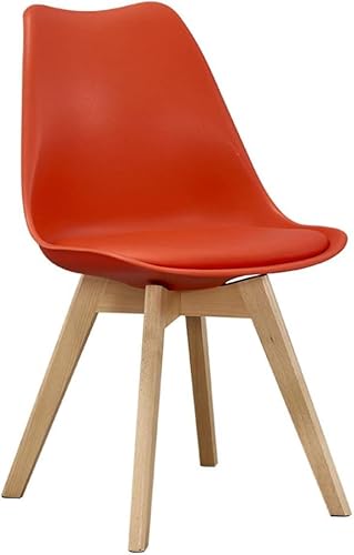 Ergonomischer Akzentstuhl – modernes Mid-Century Design für Wohnzimmer oder Essbereich, Holzbeine, bequemer Seitenstuhl Ergonomischer Akzentstuhl – modernes Mid-Century Design für Wohnzimmer oder Essbereich, Holzbeine, bequemer Seitenstuhl von Generisch