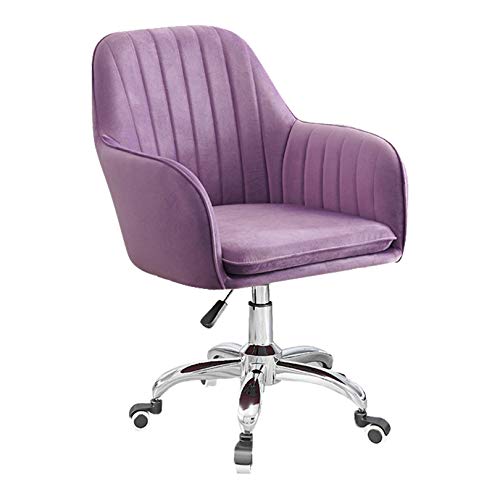 Ergonomischer Bürodrehstuhl mit Armlehne, Samt gepolstert, verstellbarer Computerstuhl für Zuhause und Büro Ergonomischer Bürodrehstuhl mit Armlehne, Samt gepolstert, verstellbarer Computerstuhl für Zuhause und Büro von Generisch