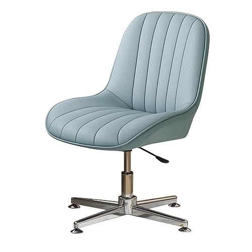 Ergonomischer Bürostuhl, ohne Armlehnen, Computerstuhl mit festen Beinen, höhenverstellbar, drehbar, gepolstert, ohne Rollen, Schreibtischstuhl Ergonomischer Bürostuhl, ohne Armlehnen, Computerstuhl mit festen Beinen, höhenverstellbar, drehbar, gepolstert, ohne Rollen, Schreibtischstuhl von Generisch