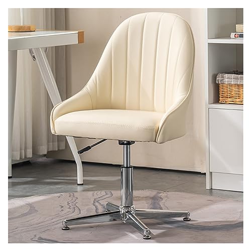Ergonomischer Bürostuhl aus Polyurethan, ohne Armlehnen, drehbar, mittlere Rückenlehne, Kreuzbein-Design, Stoff, gepolstert, bequem und langlebig, ideal für Zuhause und Büro Ergonomischer Bürostuhl aus Polyurethan, ohne Armlehnen, drehbar, mittlere Rückenlehne, Kreuzbein-Design, Stoff, gepolstert, bequem und langlebig, ideal für Zuhause und Büro von Generisch