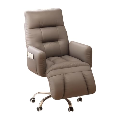 Ergonomischer Bürostuhl mit verstellbarer Höhe und Rückenlehne, High-Tech-Stoff, Drehgelenk-Design, Fußstütze inklusive, ideal für Jugendliche und Erwachsene, Grau Ergonomischer Bürostuhl mit verstellbarer Höhe und Rückenlehne, High-Tech-Stoff, Drehgelenk-Design, Fußstütze inklusive, ideal für Jugendliche und Erwachsene, Grau von Generisch