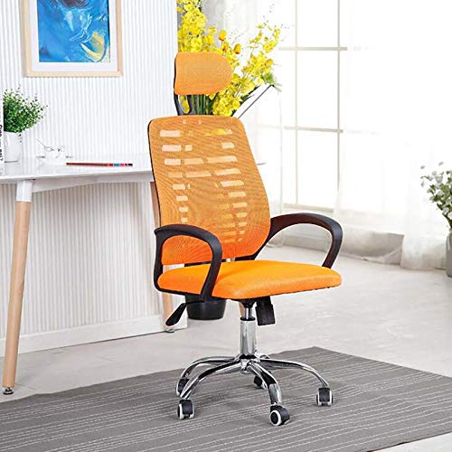 Ergonomischer Computerstuhl mit Lendenwirbelstütze und Kopfstütze, hohe Rückenlehne, drehbar, Chefsessel für Arbeitszimmer, Schlafzimmer und Gaming von Generisch