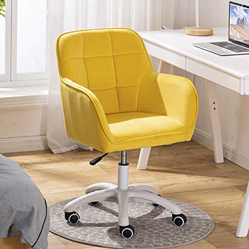 Ergonomischer Drehstuhl, Schreibtischstuhl mit mittlerer Rückenlehne, verstellbarer Computerstuhl für Zuhause, Büro, Arbeitszimmer, bequemer Lernsitz, modernes Design für Arbeit und Studium von Generisch