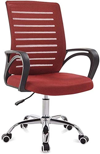 Ergonomischer Drehstuhl mit Armlehne, Lendenwirbelstütze, Bürohocker aus Netzstoff von Generisch