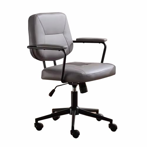 Ergonomischer Drehstuhl mit Rückenlehne für Heimbüro, Schreibtisch und Computer – luxuriöses Design, höhenverstellbar von Generisch