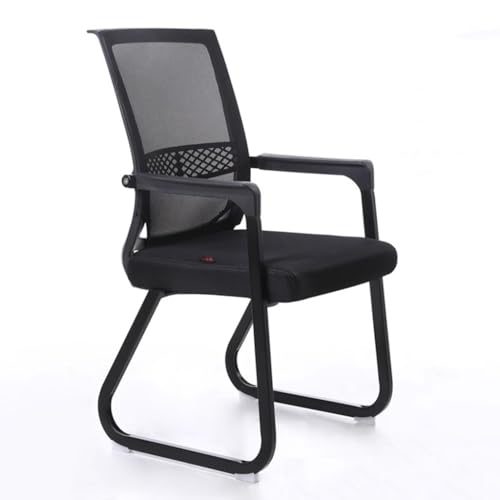 Ergonomischer Gästestuhl mit Armlehnen – Netz-Mittellehnen-Design für bequemes Sitzen in Büros und Wartebereichen Ergonomischer Gästestuhl mit Armlehnen – Netz-Mittellehnen-Design für bequemes Sitzen in Büros und Wartebereichen von Generisch