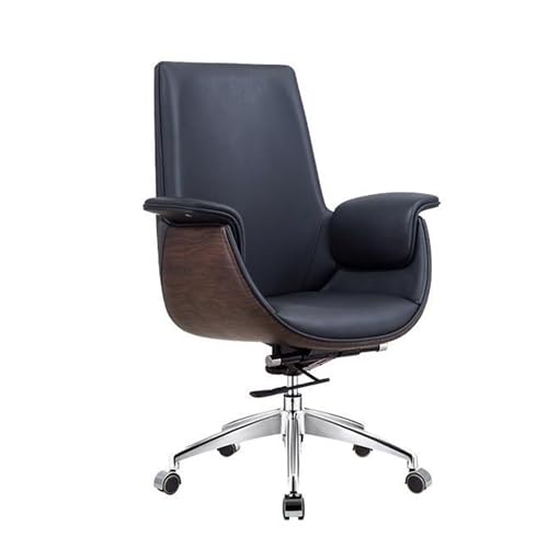 Ergonomischer Gaming-Bürostuhl aus echtem Leder, 120° Neigung, verstellbare Kopfstütze und geteilte Rückenlehne für Komfort und Stil in Zuhause und Büro von Generisch