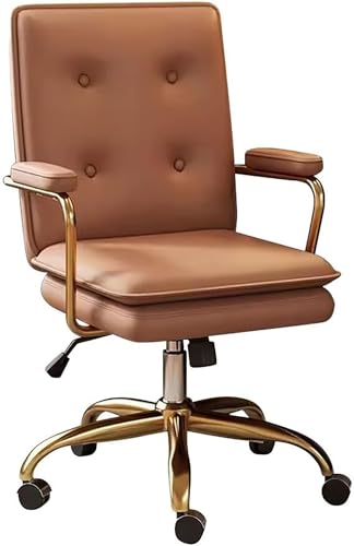 Ergonomischer Gaming-Bürostuhl mit Rollen, hohe Rückenlehne, Executive-Design, Leder-Armlehne und neigbare Rückenlehne für Zuhause, Arbeit und Studium von Generisch