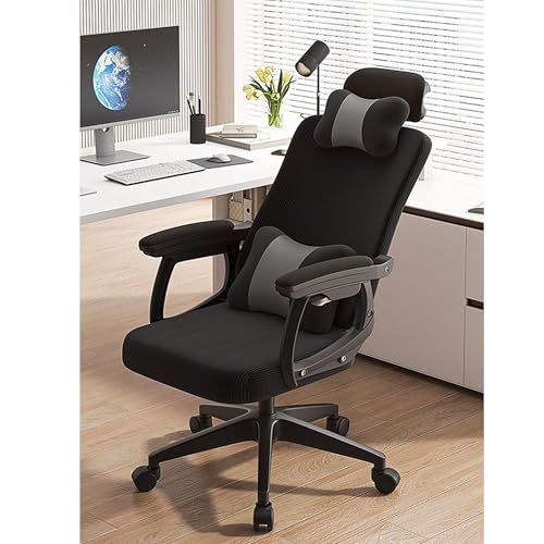 Ergonomischer Gaming-Bürostuhl mit Schaukelfunktion, bequemer Arbeitsstuhl, große Kopfstütze, Lendenwirbelstütze, verstellbare Armlehnen, Fußstütze, 170° Neigung Ergonomischer Gaming-Bürostuhl mit Schaukelfunktion, bequemer Arbeitsstuhl, große Kopfstütze, Lendenwirbelstütze, verstellbare Armlehnen, Fußstütze, 170° Neigung von Generisch