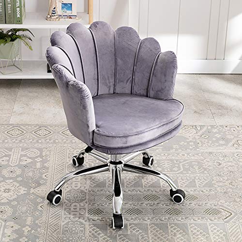 Ergonomischer Gaming-Stuhl aus Samt – Moderner Drehstuhl mit mittlerer Rückenlehne für Schlafzimmer, Wohnen, Frauen – höhenverstellbarer Empfangs-Schreibtischstuhl Ergonomischer Gaming-Stuhl aus Samt – Moderner Drehstuhl mit mittlerer Rückenlehne für Schlafzimmer, Wohnen, Frauen – höhenverstellbarer Empfangs-Schreibtischstuhl von Generisch