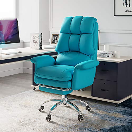 Ergonomischer Gaming-Stuhl mit hoher Rückenlehne – verstellbarer Drehstuhl aus PU-Leder mit Fußstütze und Armlehne Ergonomischer Gaming-Stuhl mit hoher Rückenlehne – verstellbarer Drehstuhl aus PU-Leder mit Fußstütze und Armlehne von Generisch