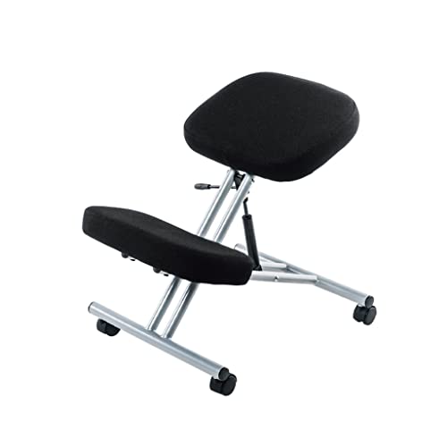 Ergonomischer Kniestuhl – Verstellbarer Bürohocker für verbesserte Körperhaltung mit Bremsgleitrollen, ideal für Zuhause und Büro von Generisch