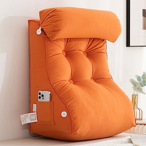 Ergonomisches Lesekeilkissen – Hals- und Lendenwirbelstützkissen für Rückenlehne, ideal zum Lesen, Arbeiten oder Entspannen im Bett, Sofa oder Liegestuhl von Generisch