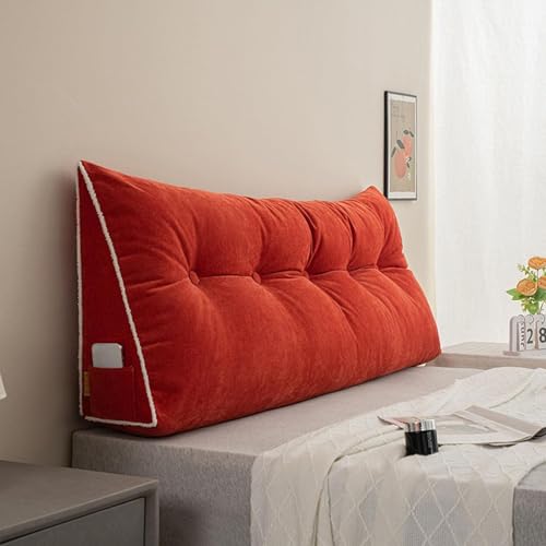 Ergonomisches langes Keil-Rückenkissen – Lendenwirbelstützkissen für Bett & Sofa, Lesen & dekoratives Wandkissen, 100 x 50 x 20 cm – Komfort und Stil für ultimative Entspannung Ergonomisches langes Keil-Rückenkissen – Lendenwirbelstützkissen für Bett & Sofa, Lesen & dekoratives Wandkissen, 100 x 50 x 20 cm – Komfort und Stil für ultimative Entspannung von Generisch