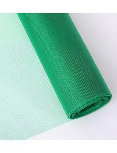 Ersatz-Fenstergitter, verstellbares Polyester-Gitter for Fenster und Türen, DIY-Fenstergitterrolle, französische Terrasseneingangsveranda, Schiebetür(Green,43.3inx196.8ft) von Generisch