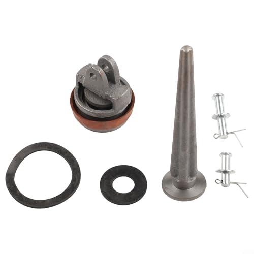 Ersatz-Kolben-Set für Typ 75 Griffpumpen, Gusseisen, Kolben mit Nasenpiercing-Ventilschrauben-Set, Silikon-Gummi-Unterlegscheiben, Dichtung für Gartenpumpen, Pumpensysteme, Wartung von Generisch