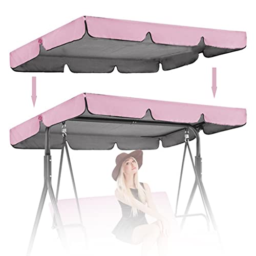 Ersatz-Schaukelstuhl-Überdachung – universeller, wasserdichter, UV-beständiger Outdoor-Baldachin für Sonnenschutz, Hängematte (nur Baldachin-Abdeckung) von Generisch