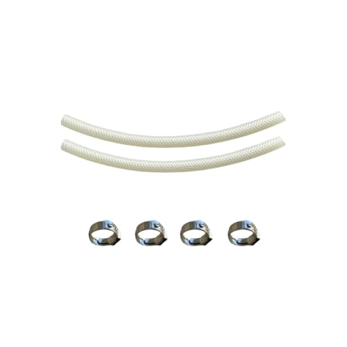 2x Silikonschlauch Wartungsset für Siemens EQ.3 s100 s300 s500 / EQ.9 s300 s500 s700 s900 & Bosch VeroCup 100 300 – Brühgruppenschlauch Ersatzteil für Kaffeevollautomat – stabil, flexibel & passgenau von Generisch