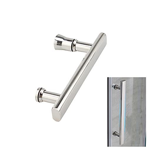Ersatz-Sets für Duschtürgriffe und -griffe für Glastür, Badezimmertür, Türknäufe für Duschwand innen/außen, polierte Oberfläche, Handtuchstange Ersatz-Sets für Duschtürgriffe und -griffe für Glastür, Badezimmertür, Türknäufe für Duschwand innen/außen, polierte Oberfläche, Handtuchstange von Generisch