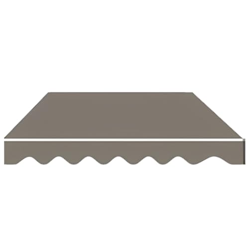 Ersatz-Sonnenschutz für Fenster und Tür, einfach zu installieren, Gartenschutz, 4 x 3 m, Dunkelgrau Ersatz-Sonnenschutz für Fenster und Tür, einfach zu installieren, Gartenschutz, 4 x 3 m, Dunkelgrau von Generisch