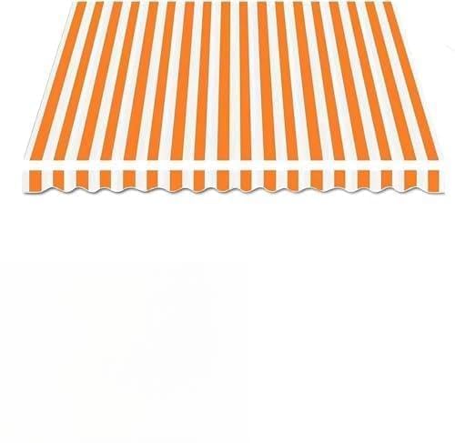 Ersatzbezug für Terrassenmarkise, 280 g Polyester, wasserabweisendes Gewebe für den Außenbereich, ideal für Fenster und Türen Ersatzbezug für Terrassenmarkise, 280 g Polyester, wasserabweisendes Gewebe für den Außenbereich, ideal für Fenster und Türen von Generisch