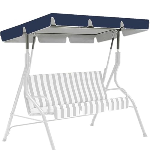 Ersatzdach für 23-Sitzer-Schaukelstuhl, wasserdicht und UV-beständig, Überdachung, für Garten, Terrasse, Hängematte, TopPassend für GModell 142 x 120 x 18 cm von Generisch