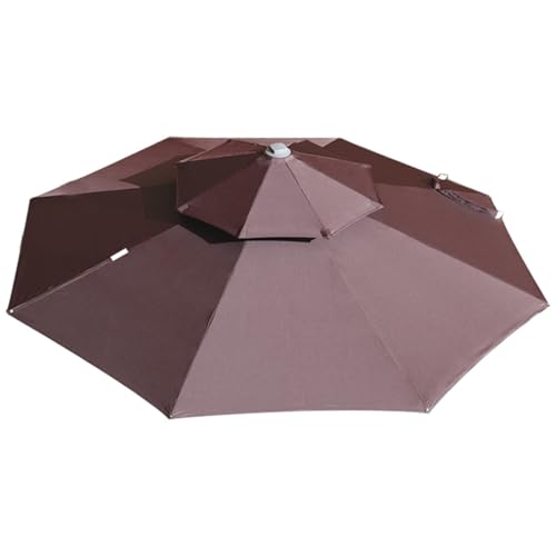 Ersatzdach für Outdoor-Regenschirm, langlebiger Sonnenschutz, ideal für Garten- und Terrassenschutz von Generisch