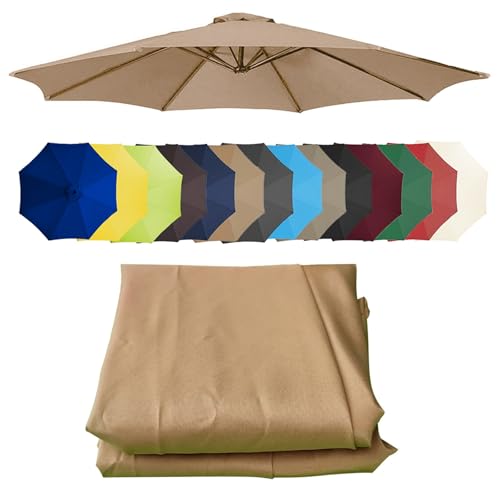 Ersatzdach für versetzte Regenschirme – strapazierfähiger Outdoor-Stoff-Sonnenschutz, witterungsbeständig und einfach zu installieren für Terrasse, Garten, Pool Ersatzdach für versetzte Regenschirme – strapazierfähiger Outdoor-Stoff-Sonnenschutz, witterungsbeständig und einfach zu installieren für Terrasse, Garten, Pool von Generisch