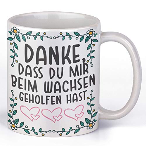 Erzieherin Tasse Geschenk Herz Geschenke Abschiedsgeschenk mit Spruch Kaffeetasse Kindergärtnerin von Generisch