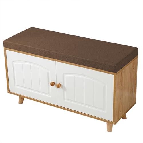Essbank-Sitzkissen, weiches Bankkissen, rutschfeste Möbelschaukelmatte mit waschbarem Bezug für Terrassenschaukel, Tatami, Sofa-Sitzkissen, Erkerfensterkissen, 50 x 30 x 5 cm, Braun Essbank-Sitzkissen, weiches Bankkissen, rutschfeste Möbelschaukelmatte mit waschbarem Bezug für Terrassenschaukel, Tatami, Sofa-Sitzkissen, Erkerfensterkissen, 50 x 30 x 5 cm, Braun von Generisch