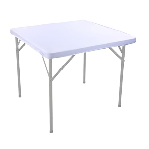 Esstischdecke, quadratisch, elastisch, waschbarer Schreibtischschutz, Stretch-Stoff-Tischdecke, 86,4 x 86,4 cm, für Picknick, Camping, Essen Esstischdecke, quadratisch, elastisch, waschbarer Schreibtischschutz, Stretch-Stoff-Tischdecke, 86,4 x 86,4 cm, für Picknick, Camping, Essen von Generisch