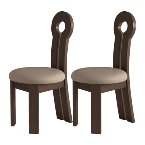 Esszimmerstühle 2er Set - Holzbeine für Wohnzimmer und Restaurant Esszimmerstühle 2er Set - Holzbeine für Wohnzimmer und Restaurant von Generisch