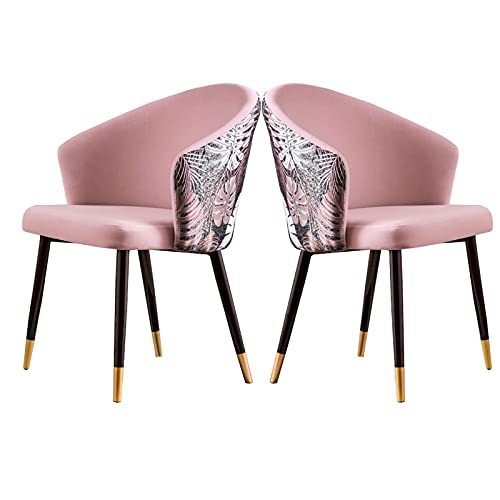 Esszimmerstühle 2er Set - Moderne Sitzfläche aus Samt mit Metallbeinen für Küche und Wohnzimmer Esszimmerstühle 2er Set - Moderne Sitzfläche aus Samt mit Metallbeinen für Küche und Wohnzimmer von Generisch