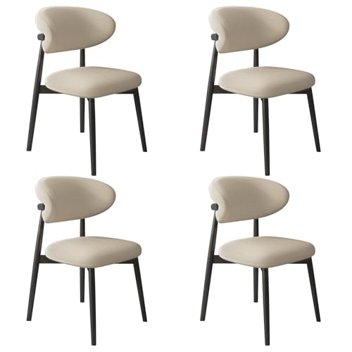 Esszimmerstühle Set - Mid Century Moderne gepolsterte Holzstühle, bequem und leicht zu reinigen, stabiles Design, 6-teiliges Set für Wohnzimmer Esszimmerstühle Set - Mid Century Moderne gepolsterte Holzstühle, bequem und leicht zu reinigen, stabiles Design, 6-teiliges Set für Wohnzimmer von Generisch