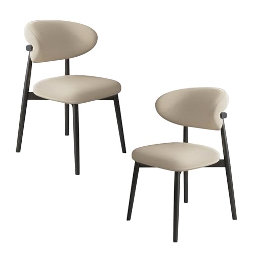 Esszimmerstühle Set - Mid Century Moderne gepolsterte Holzstühle, bequem und leicht zu reinigen, stabiles Design, 6-teiliges Set für Wohnzimmer Esszimmerstühle Set - Mid Century Moderne gepolsterte Holzstühle, bequem und leicht zu reinigen, stabiles Design, 6-teiliges Set für Wohnzimmer von Generisch