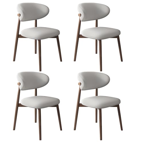 Esszimmerstühle Set - Mid Century Moderne gepolsterte Holzstühle, bequem und leicht zu reinigen, stabiles Design, 6-teiliges Set für Wohnzimmer Esszimmerstühle Set - Mid Century Moderne gepolsterte Holzstühle, bequem und leicht zu reinigen, stabiles Design, 6-teiliges Set für Wohnzimmer von Generisch