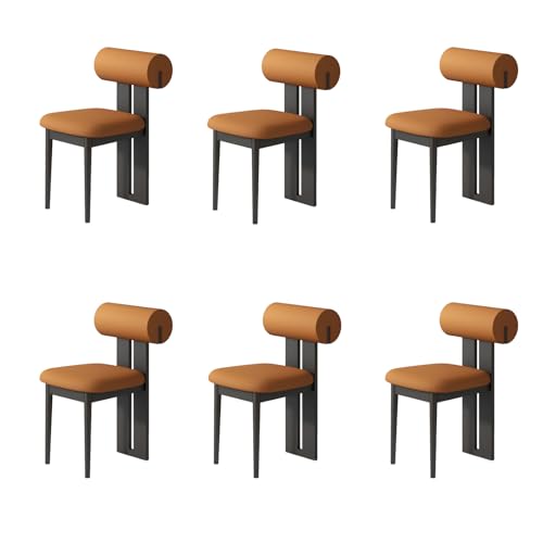 Esszimmerstühle aus Holz - Mid Century Moderne Polsterstühle mit ergonomischer Rückenlehne für Küche und Wohnzimmer Esszimmerstühle aus Holz - Mid Century Moderne Polsterstühle mit ergonomischer Rückenlehne für Küche und Wohnzimmer von Generisch
