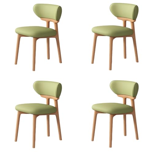 Esszimmerstühle aus Holz – Mitte des Jahrhunderts Moderne Polsterstühle mit bequemer Rückenlehne für Küche, Wohnzimmer, Esszimmer, pflegeleicht Esszimmerstühle aus Holz – Mitte des Jahrhunderts Moderne Polsterstühle mit bequemer Rückenlehne für Küche, Wohnzimmer, Esszimmer, pflegeleicht von Generisch