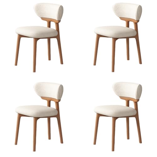 Esszimmerstühle aus Holz – Mitte des Jahrhunderts Moderne Polsterstühle mit bequemer Rückenlehne für Küche, Wohnzimmer, Esszimmer, pflegeleicht Esszimmerstühle aus Holz – Mitte des Jahrhunderts Moderne Polsterstühle mit bequemer Rückenlehne für Küche, Wohnzimmer, Esszimmer, pflegeleicht von Generisch