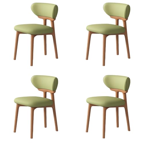 Esszimmerstühle aus Holz – Mitte des Jahrhunderts Moderne Polsterstühle mit bequemer Rückenlehne für Küche, Wohnzimmer, Esszimmer, pflegeleicht Esszimmerstühle aus Holz – Mitte des Jahrhunderts Moderne Polsterstühle mit bequemer Rückenlehne für Küche, Wohnzimmer, Esszimmer, pflegeleicht von Generisch