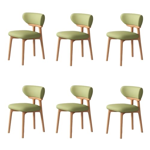 Esszimmerstühle aus Holz – Mitte des Jahrhunderts Moderne Polsterstühle mit bequemer Rückenlehne für Küche, Wohnzimmer, Esszimmer, pflegeleicht Esszimmerstühle aus Holz – Mitte des Jahrhunderts Moderne Polsterstühle mit bequemer Rückenlehne für Küche, Wohnzimmer, Esszimmer, pflegeleicht von Generisch