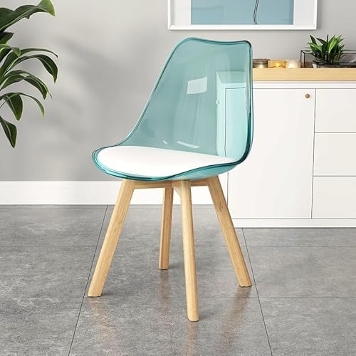 Esszimmerstühle aus transparentem Acryl – moderner Geisterstil für elegante Wohnzimmerdekoration von Generisch