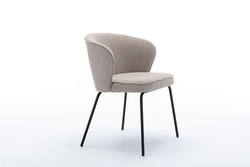 Esszimmerstuhl 2er Set - Eleganter Drehstuhl mit Metallbeinen für Wohnzimmer und Schlafzimmer - Luxus Samt Design in Grau/Silber Esszimmerstuhl 2er Set - Eleganter Drehstuhl mit Metallbeinen für Wohnzimmer und Schlafzimmer - Luxus Samt Design in Grau/Silber von Generisch