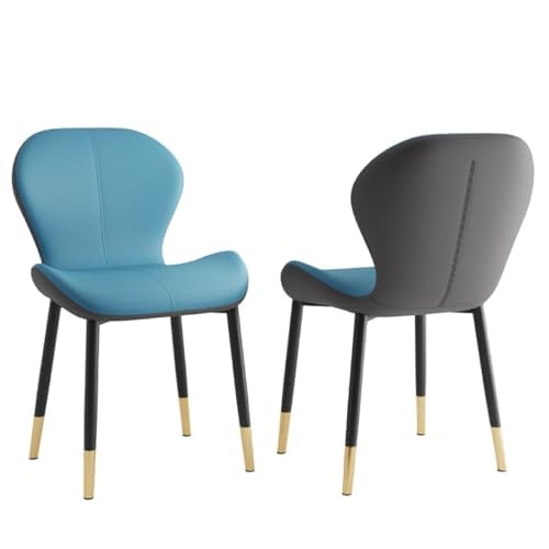 Esszimmerstuhl 2er Set - Gepolsterter Küchenstuhl mit Metallbeinen, Bequemes Modernes Design für Esszimmer von Generisch