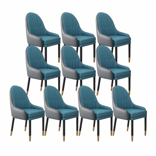 Esszimmerstuhl 2er Set Massivholz Modern Gepolstert Beistellstühle mit Rückenlehne für Küche und Esszimmer von Generisch