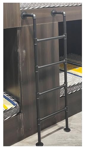 Etagenbettleiter aus Metall für Hochbetten, 220 cm, ideal für Dachböden, Keller und Bootsinnenraum, stabiles und sicheres Design Etagenbettleiter aus Metall für Hochbetten, 220 cm, ideal für Dachböden, Keller und Bootsinnenraum, stabiles und sicheres Design von Generisch